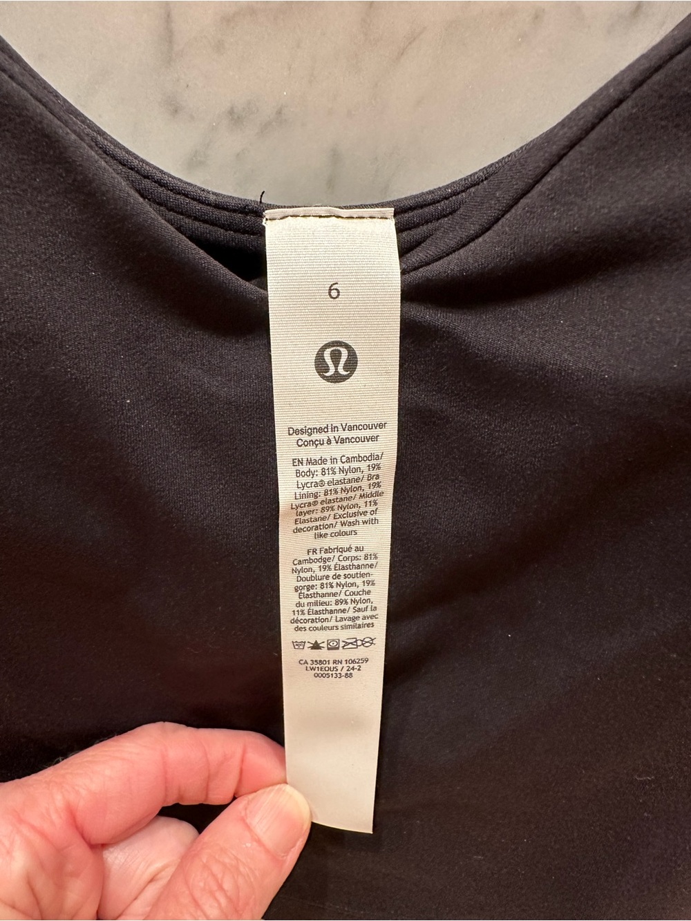 NWT Lululemon Align Cropped Cami Tank - Picture 4 of 6